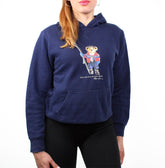 Ralph Lauren Vintage Teddybär Hoodie - Farbe: Navy - Größe: M - VintageR2